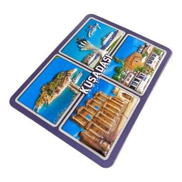 Toptan Kuşadası Temalı Kabartma Pvc Magnet 70*90 Mm - 11