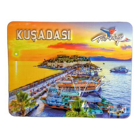 Toptan Kuşadası Temalı Kabartma Pvc Magnet 70*90 Mm - 6