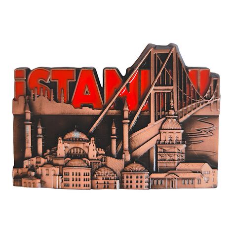 Toptan Metal İstanbul Magnet - 3