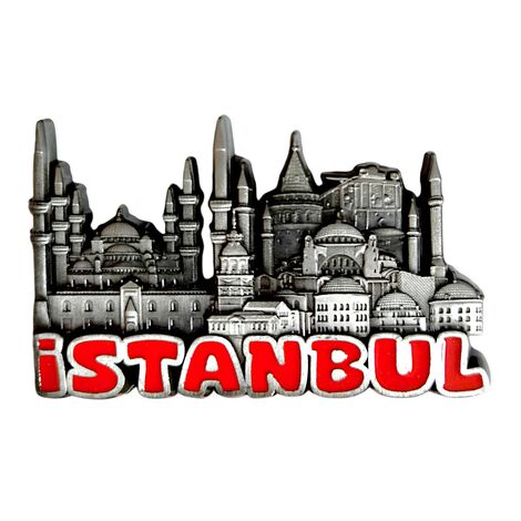 Toptan Metal İstanbul Magnet - 6