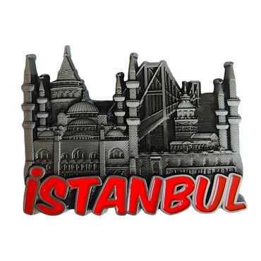 Toptan Metal İstanbul Magnet - 10