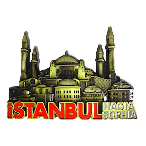 Toptan Metal İstanbul Magnet - 18