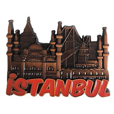 Toptan Metal İstanbul Magnet - 25