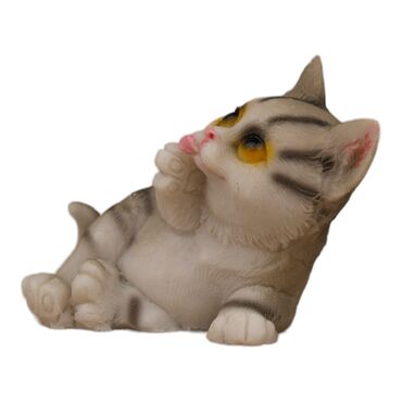 Toptan Mi̇ni̇k Polyester Kedi̇ (4 Adet) - 8