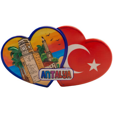 Toptan Myros Antalya Temalı Yöresel Polyester Magnet - 9