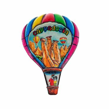 Toptan Myros Kapadokya Temalı Yöresel Polyester Magnet - 5