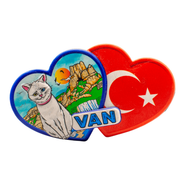 Toptan Myros Van Temalı Yöresel Polyester Magnet - 8