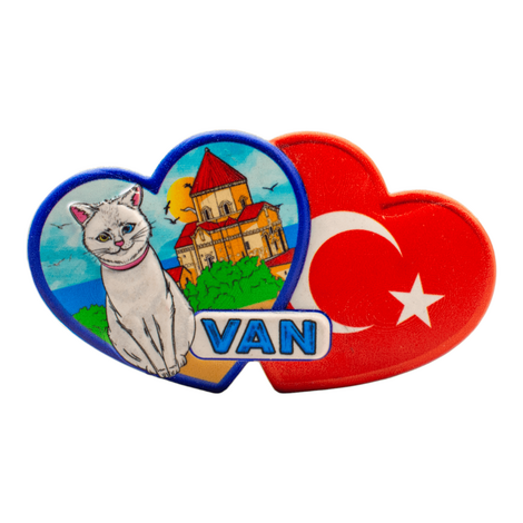 Toptan Myros Van Temalı Yöresel Polyester Magnet - 9