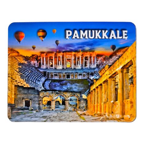 Toptan Pamukkale Temalı Kabartma Pvc Magnet 70*90 Mm - 2