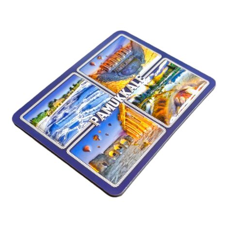 Toptan Pamukkale Temalı Kabartma Pvc Magnet 70*90 Mm - 9