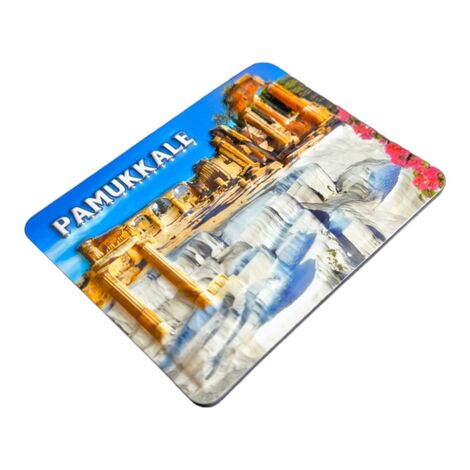 Toptan Pamukkale Temalı Kabartma Pvc Magnet 70*90 Mm - 11