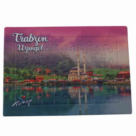 Toptan Trabzon Temalı Uv Baskılı Puzzle 270x400 mm - 2