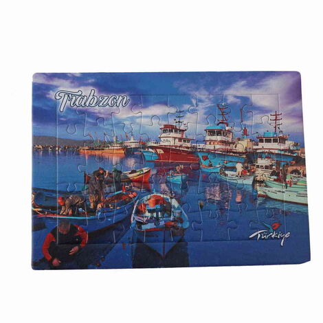 Toptan Trabzon Temalı Uv Baskılı Puzzle 270x400 mm - 4