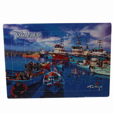 Toptan Trabzon Temalı Uv Baskılı Puzzle 270x400 mm - 6