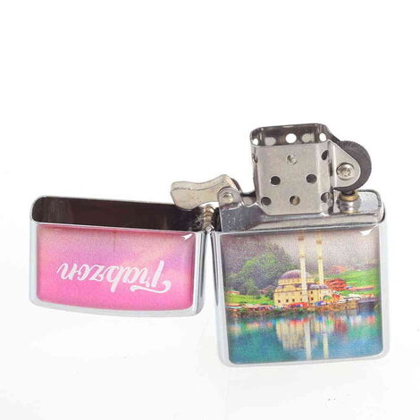 Trabzon Themed Custom Printed Metal Gasoline Lighter - 6