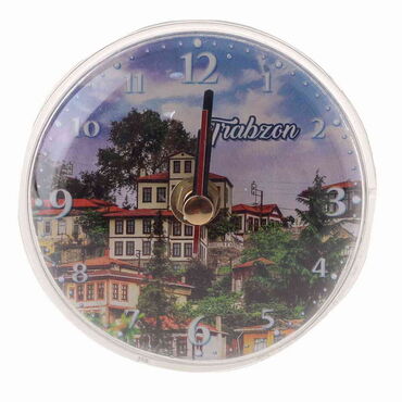 Trabzon Themed Customised Fridge Magnet Clock - 6