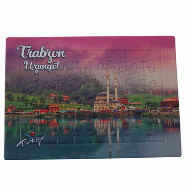 Trabzon Themed Customised Paper Jigsaw Puzzle 270x400 mm - 2