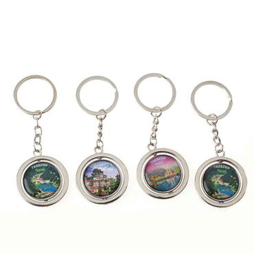 Trabzon Themed Metal Spinner Keychain 38x100 mm - 3