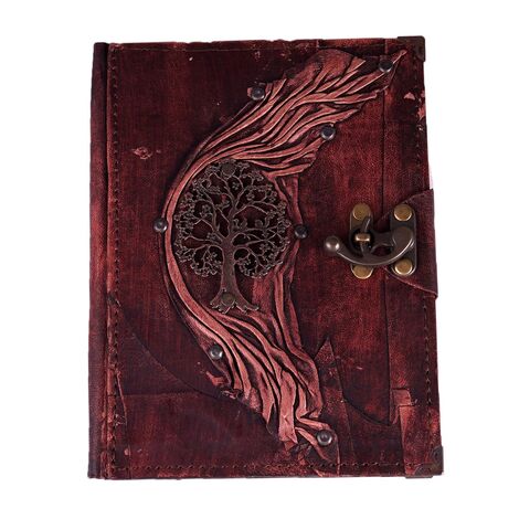 Trend Design Themed Large Leather Notebook - 5