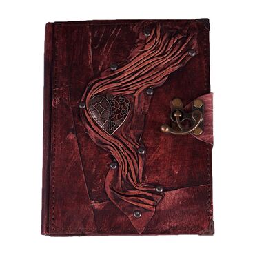 Trend Design Themed Large Leather Notebook - 7