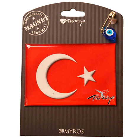 Turkey Themed Epoxy Dome Backing Card Souvenir Fridge Magnet - 5