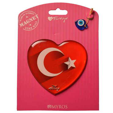 Turkey Themed Epoxy Dome Backing Card Souvenir Fridge Magnet - 7