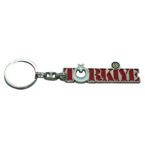 Turkey Themed Metal Customised Enamel Keychain - 3