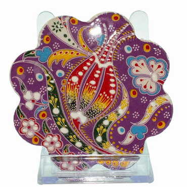 Turkich Ceramic Special Relief Coaster 100 mm - 5