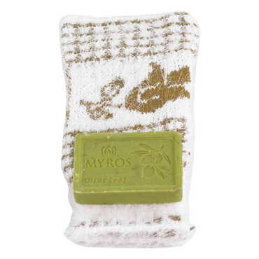 Turkish Bath Hammam Wool Pouch Soap - 3