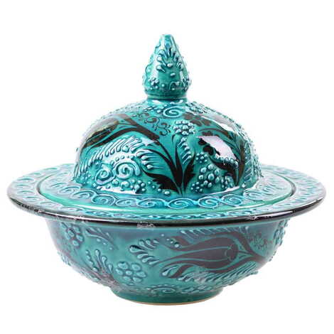 Turkish Ceramic Candy Dish 15 Cm - 4