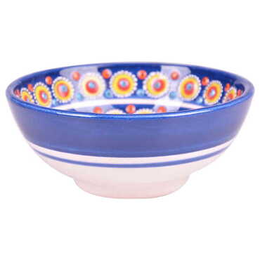 Turkish Ceramic Mandala Bowl 13 cm - 4