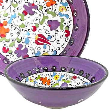 Turkish Ceramic Millenium Bowl 16 Cm - Myros