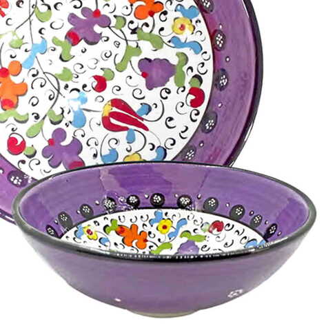 Turkish Ceramic Millenium Bowl 16 Cm - 1