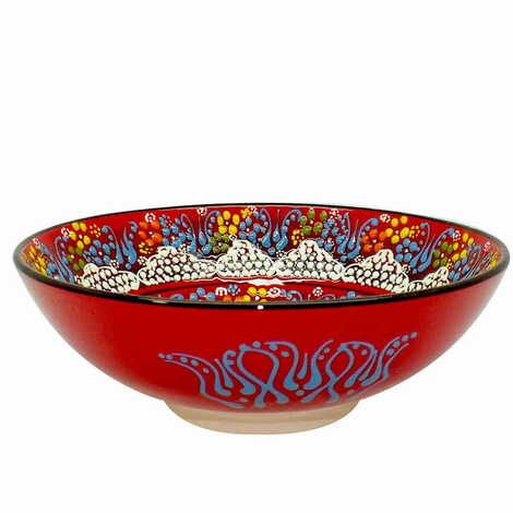 Turkish Ceramic Pearl Bowl 20 cm - 3