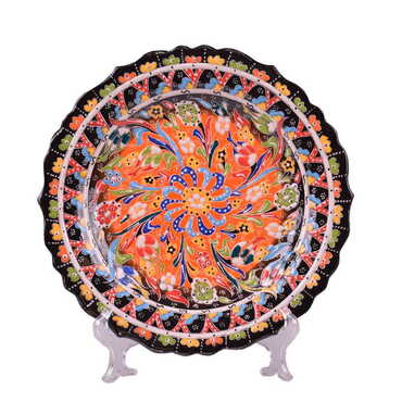 Turkish Ceramic Pearl Plate 40 Cm - 7