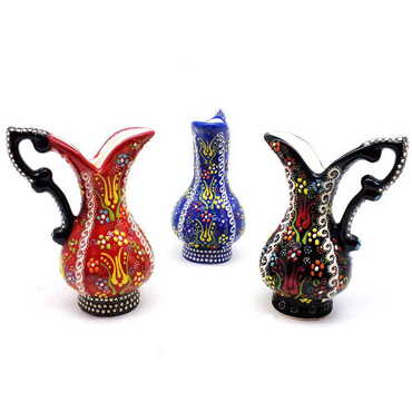 Turkish Ceramic Pitcher 15 cm - 2