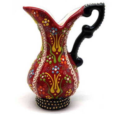 Turkish Ceramic Pitcher 15 cm - 3