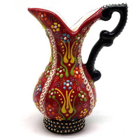 Turkish Ceramic Pitcher 15 cm - 3