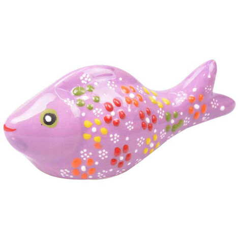 Turkish Ceramic Relief Fish Figurine Medium Size - 6