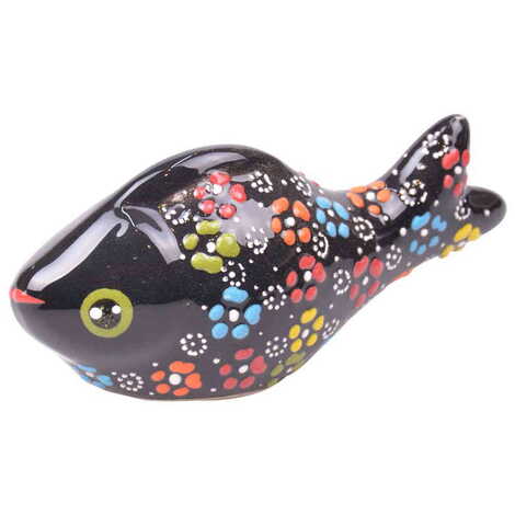 Turkish Ceramic Relief Fish Figurine Medium Size - 7