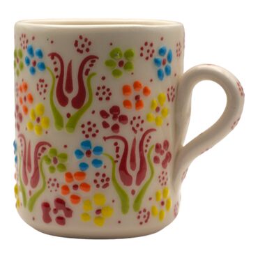 Turkish Ceramic Relief Mug - 13