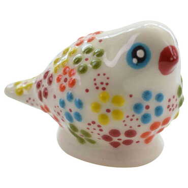 Turkish Ceramic Relief Pigeon Figurine Small Size - 6