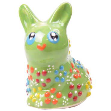 Turkish Ceramic Relief Rabbit Figurine Medium Size - 9