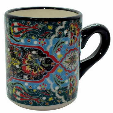 Turkish Ceramic Relief Special Relief Mug - 8