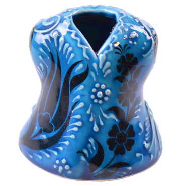 Turkish Ceramic Round Kaftan Figurine 5 Cm - 4