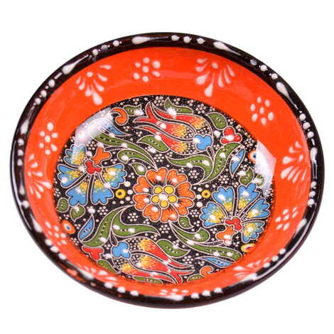 Turkish Ceramic Special Relief Appetizer Bowl 15 Cm - 6