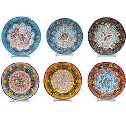 Turkish Ceramic Special Relief Bowl 20 Cm - 4