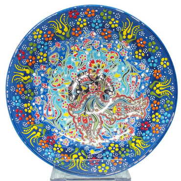 Turkish Ceramic Special Relief Bowl 20 Cm - 10