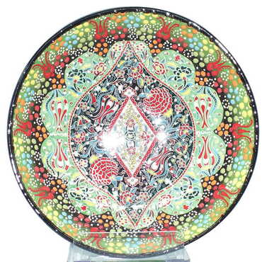 Turkish Ceramic Special Relief Bowl 20 Cm - 11