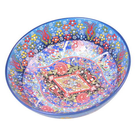 Turkish Ceramic Special Relief Bowl 25 Cm - 3